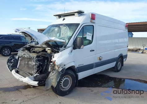 2009 Dodge Sprinter 2500 z USA, uszkodzony, nr VIN WD0PE7AD595421522